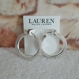 New Ralph Lauren Hoop Earrings